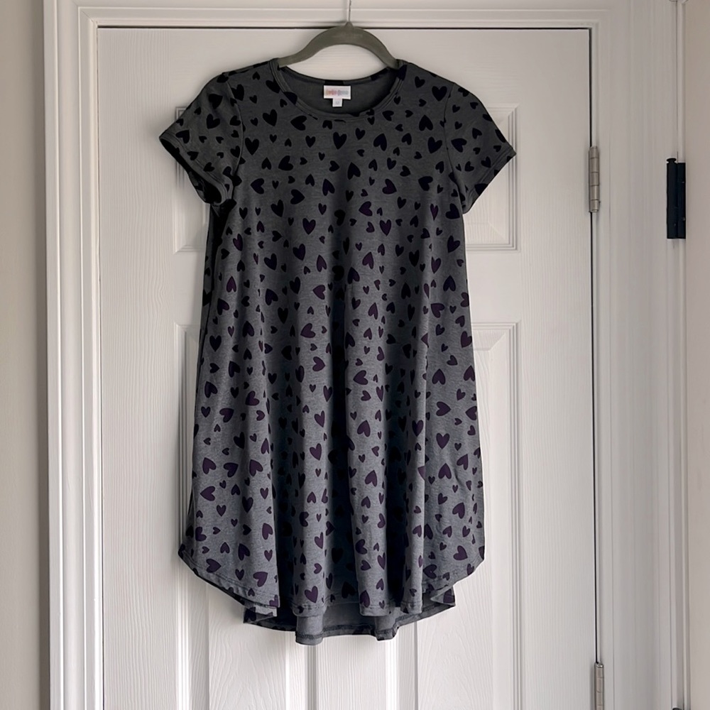 LuLaRoe Scarlett Heart Dress